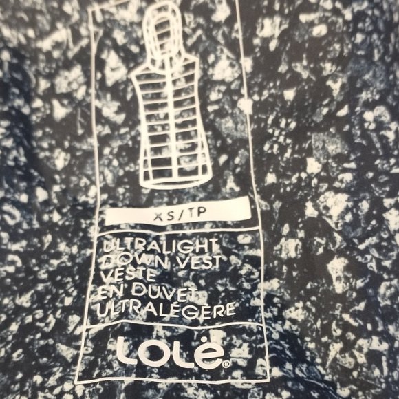 Women's Lole size XS ultra-light weight, packable vest with sac - like new - Picture 16 of 16